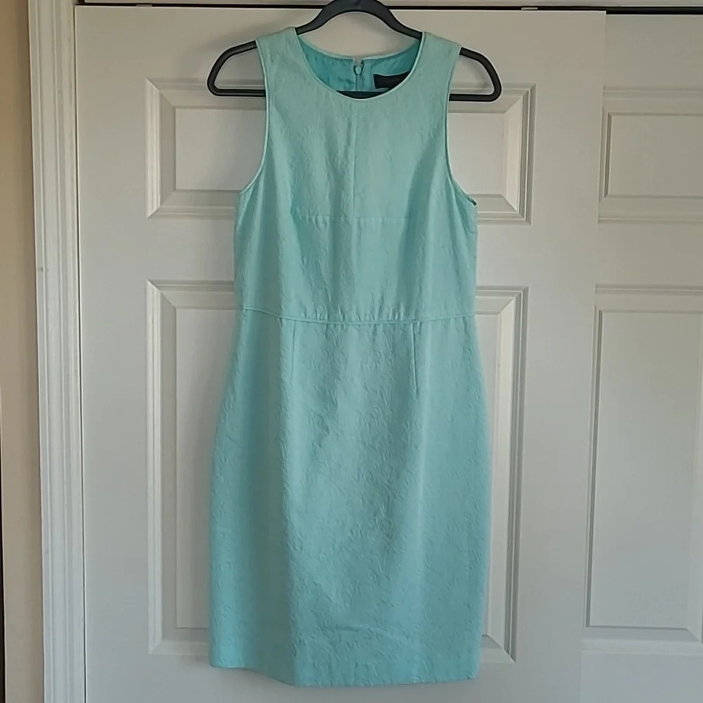 J. Crew Aqua Sheath Dress - Size 10